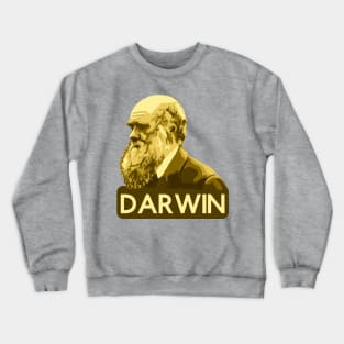 Charles Darwin Portrait Crewneck Sweatshirt